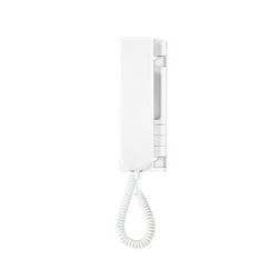 Kaputelefon audio lakáskészülék 1+n/4+n falonkívüli fehér világítás/ajtónyitó intercom 1130 URMET - 1130/16