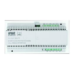 Kaputelefon hívómodul interfész 2Voice bővítő 2-erű kalapsínre URMET - 1083/75