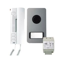 Kaputelefon készlet 2-vez. audió1-1122/1+1134/35A+9000/230 1-lakás Mikra+Utopia URMET - 1122/31