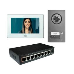 Kaputelefon készlet iPercom videó 1060/21+1741/1+1039/44 basic 1-lakás Mikra2 URMET - 1060/634