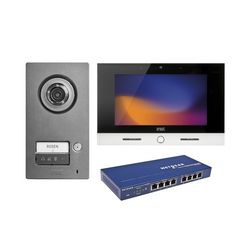 Kaputelefon készlet iPercom videó 1060/21+1761/31+1039/44 1-lakás Mikra2+VOG7 URMET - 1060/633