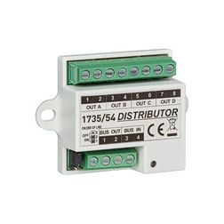 Kaputelefon videó osztó (disztribútor) 2-vez. videó 4-es 1736 és 1730 készletekhez  URMET - 1735/54