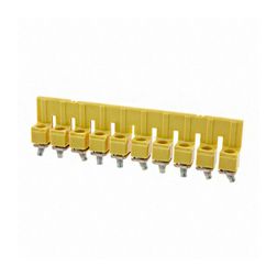 Keresztösszekötő 6mm2 sorkapocshoz (WDU) 10P szigetelt sárga WQV 6/10 Weidmüller - 1052260000