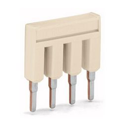 Keresztösszekötő 1,5mm2 sorkapocshoz (2001-) 10P szigetelt szürke TOPJOB S WAGO - 2001-410