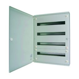 Kiselosztó PE/N-sínnel acél 5x 24M falonkívüli szürke IP30 teli ajtó BF-O-5/120-G-C EATON - 283046