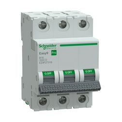 Kismegszakító 16A 3P B-jelleg 415V AC 6kA/60898 Easy9 Pro Schneider - EZ9F27316