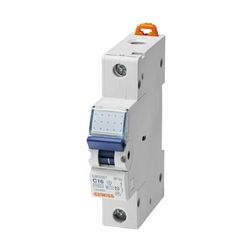 Kismegszakító 1P 10A C-jelleg 400V AC 6kA/60898 10kA/60947 MT60 GEWISS - GW92006