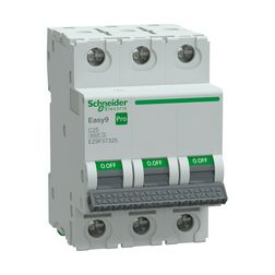 Kismegszakító 25A 3P C-jelleg 415V AC 6kA/60898 Easy9 Pro Schneider - EZ9F57325