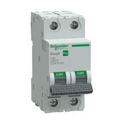 Kismegszakító 32A 2P C-jelleg 415V AC 6kA/60898 Easy9 Pro Schneider - EZ9F57232
