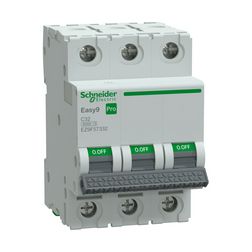 Kismegszakító 32A 3P C-jelleg 415V AC 6kA/60898 Easy9 Pro Schneider - EZ9F57332