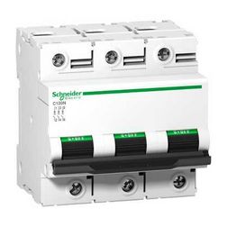 Kismegszakító 3P 100A C-jelleg 400V AC 10kA/60898 20kA/60947 Acti9 C120N Schneider - A9N18367