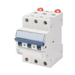Kismegszakító 3P 25A C-jelleg 400V AC 6kA/60898 10kA/60947 MT60 GEWISS - GW92069