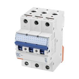 Kismegszakító 3P 32A C-jelleg 400V AC 6kA/60898 6kA/60947 3M MT6 GEWISS - GWD2070