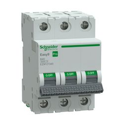 Kismegszakító 40A 3P B-jelleg 415V AC 6kA/60898 Easy9 Pro Schneider - EZ9F27340