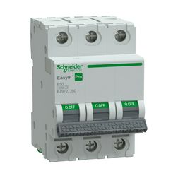 Kismegszakító 50A 3P B-jelleg 415V AC 6kA/60898 Easy9 Pro Schneider - EZ9F27350