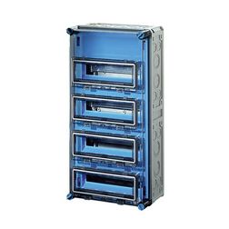 Kismegszakítós szekrény 4x12modul csapófedéllel IP65  Mi 1444 Hensel - 2000609