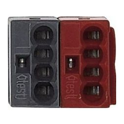 KNX buszcsatoló sorkapocs fekete-piros  KNX Schneider - MTN689701