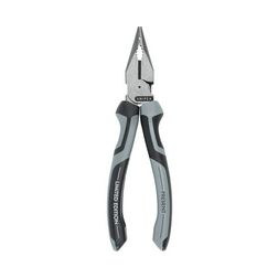 Kombinált fogó hegyes 61HRC max.8/3/2mm-vágás Limitált Ünnepi Kiadás fekete-szürke 185mm KNIPEX - 0822185S01