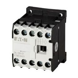 Kontaktor (mágnesk) 4kW/400VAC-3 3-Z 24VDC 1-ny csavaros 22A/AC-1/400V DILEM-01-G EATON - 010343