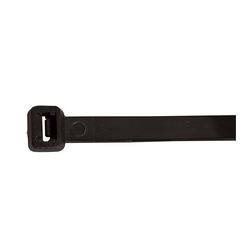 Kötegelő 250mm x 3.6mm fekete műanyag belsőfogas 68mm-max.kötegátmérő TRACON - 241PR