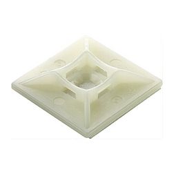 Kötegelő talp öntapadós+csavarozható 4oldalt fűzhető  CBH 27/27 NATUR Weidmüller - 1289400000