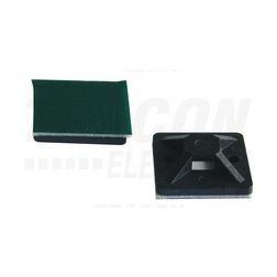 Kötegelő talp négy oldalt fűzhető ragasztott és csavaros poliamid (PA) fekete TRACON - TALP271