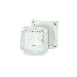 Kötődoboz falonkívüli 104mmx 104mmx 70mm szürke műanyag IP66 8 DK 0400 GZ Hensel - 62000150