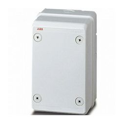 Kötődoboz falonkívüli műanyag 140mm x 220mm 140mm szürke teli fedél-fedél IP65 System Pro E ABB - M128040000