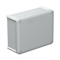 Kötődoboz falonkívüli műanyag 190mm x 240mm 95mm szürke IP66 T 250 OE OBO-BETTERMANN - 2007287