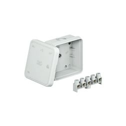 Kötődoboz falonkívüli műanyag 75mm x 75mm 36.2mm szürke IP55 A 8 OBO-BETTERMANN - 2000016