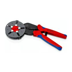 Krimp fogó PV-csatlakozókhoz (MC4) 3cserélhető pofával mechanikus 0.5-10mm2 MultiCrimp KNIPEX - 973303
