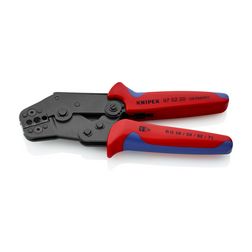 Krimp fogó önbeálló vágó-csupaszoló hatszögű-présforma KNIPEX - 975220