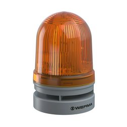 Kürt+fényjelző folyamatos/villogó 10-hangú 24V AC/DC 110dB programozható EvoSIGNAL Midi WERMA - 46132070