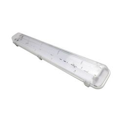 Porpáramentes lámpatest LED-csőhöz falonkívüli 2x 18W 230V 2G13 IP65 JF218LED Ramiris - WP-JF218LED