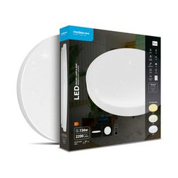 LED mennyezeti lámpatest távirányítóval 3CCT DIM falonkívüli 1x 22W 175-265V AC A-B204 Modee - ML-CLA3CCT22W-B204S
