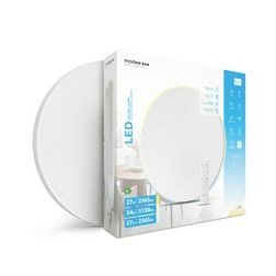 LED fali/mennyezeti lámpatest távirányítóval 3CCT DIM falonkívüli 2x 27W 175-265V AC A-C201 Modee - ML-CLA3CCT54W-C201