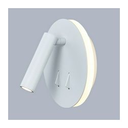 LED fali szpot lámpatest falonkívüli 2x 4.5W 220-240V AC 750lm 3000K IP20 Nemo ITALUX - SP.7348-02A-WH