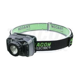 LED fejlámpa 600lm 10W 5h 3,7V/1,8Ah IP54 1x tölthető akku teleppel TRACON - HL300B