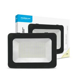 LED fényvető 150W 220-240V AC 13500lm 4000K fekete alumínium IP65 Slim-A2 Modee - ML-FLS4000K150WA2N