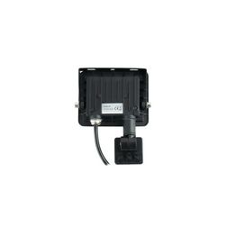 LED fényvető érzékelős 10W 220-240V AC 900lm 4000K fekete alumínium IP65 A2-series Modee - ML-FLS4000K10WSA2N