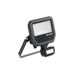 LED fényvető 12m/PIR-érzékelővel 11-17W 220-240V AC 1600-2400lm 4000K fekete IP65 FL P LEDVANCE - 4099854309526