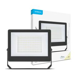 LED fényvető Slim 100W 220-240V AC 10000lm 4000K fekete alumínium IP65 A3-series Modee - ML-FLS4000K100WA3