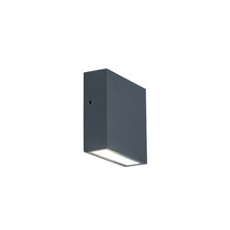 LED homlokzatvilágító le falonkívüli 1x 9,5W 220-240V AC 750lm 4000K IP54 GEMINI XF LUTEC - 5104001118
