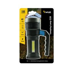 LED kemping lámpa 100lm 10m 10h 0,8Ah/Li-ion microUSB IP44 1x tölthető akku teleppel Technik - MT-C20