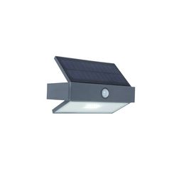 LED kültéri fali lámpatest 12m-PIR-érzékelő szolár 1,2Ah/Li-Ion-akku falonkívüli 1x ARROW LUTEC - 6910601335