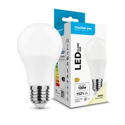 LED lámpa A60 körte A 13,8W- 100W E27 1521lm 840 220-240V AC 25000h 360° 4000K Modee - ML-G4000K13,8WE27N