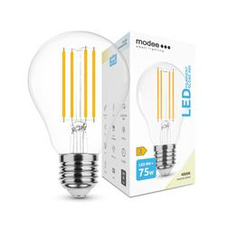 LED lámpa A60 körte A filament 8W- 75W E27 1055lm 840 220-240V AC 35000h 360° 4000K Modee - ML-A60F4000K8WE27
