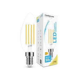 LED lámpa B35 DIM gyertya filament 7W- 50W E14 806lm 827 DIM 220-240V AC 35000h 360° 2700K Modee - ML-CF2700K7WE14D