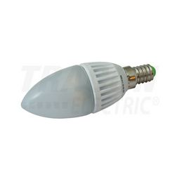 LED lámpa B37 DIM gyertya 6W- 40W E14 450lm 827 DIM 220-240V AC 25000h 250° 2700K TRACON - LGYD6W