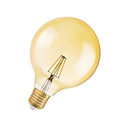 LED lámpa G124 gömb 4W- 35W E27 410lm 2500 220-240V AC 15000h 300° 2500K 1906LEDGLOBE LEDVANCE - 4099854091179